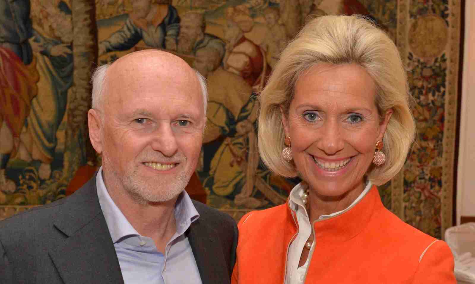 Dirk Rossmann Kristina Tröger im Hotel Vierjahreszeiten