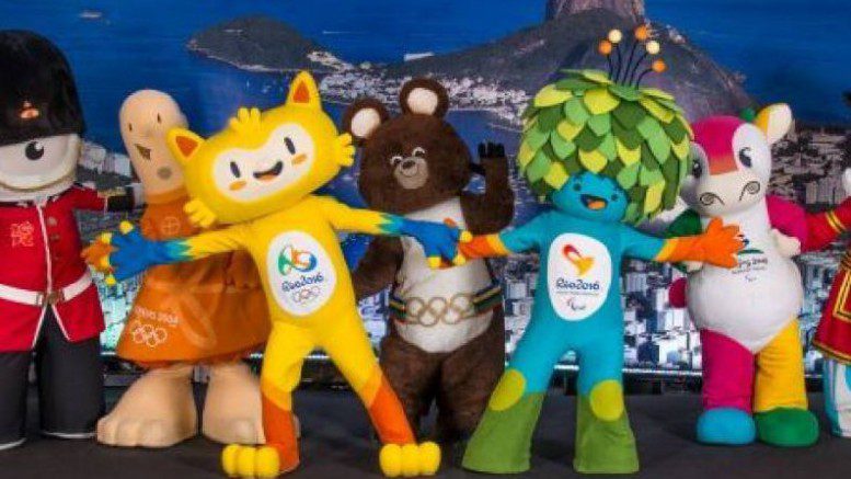 Rio 2016 Gipfeltreffen der Maskottchen