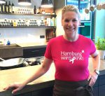 Hamburg wird pink Wein