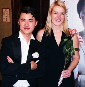 Haiou Zhang und Sabine Grofmeier