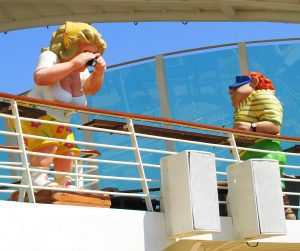 Figuren auf der Navigator of the Seas