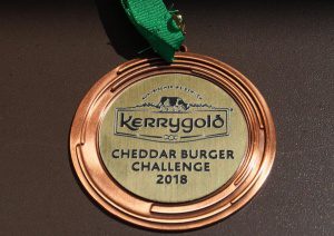 Medaille Kerrygold Cheddar Burger Challenge 2018