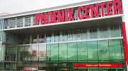 Aussenansicht Phoenix Center Hamburg Harburg. Das größte Harburger Shopping Center