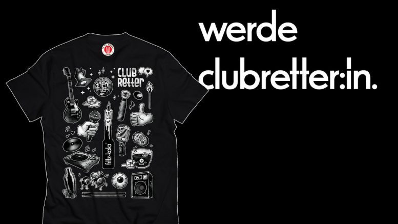 Das zweite fritz-kola Clubretter T-Shirt Hamburg