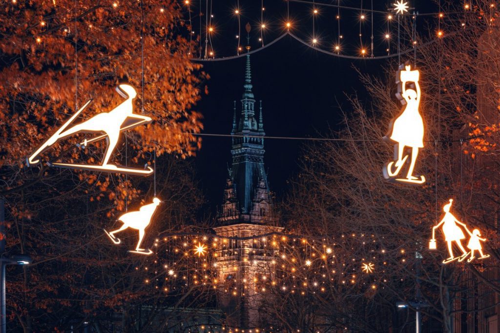 Weihnachtsbeleuchung Hamburg Mönckebergstraße