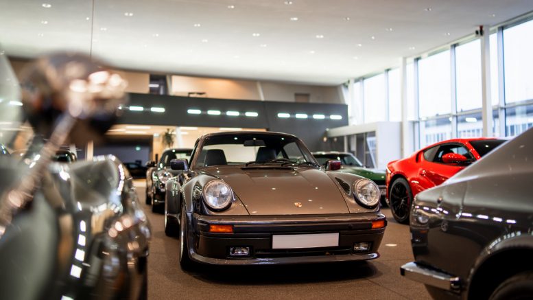 Showroom mit Porsche - David Finest Sport Cars