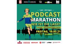 Aktionsmotiv Podcast Marathon