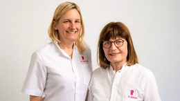 Die Ärztinnen Dr. Sylvie Joos und Dr. Maria Schofer vom Mammascreening Hamburg