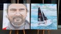 Portrait Boris Herrmann und Segleboot