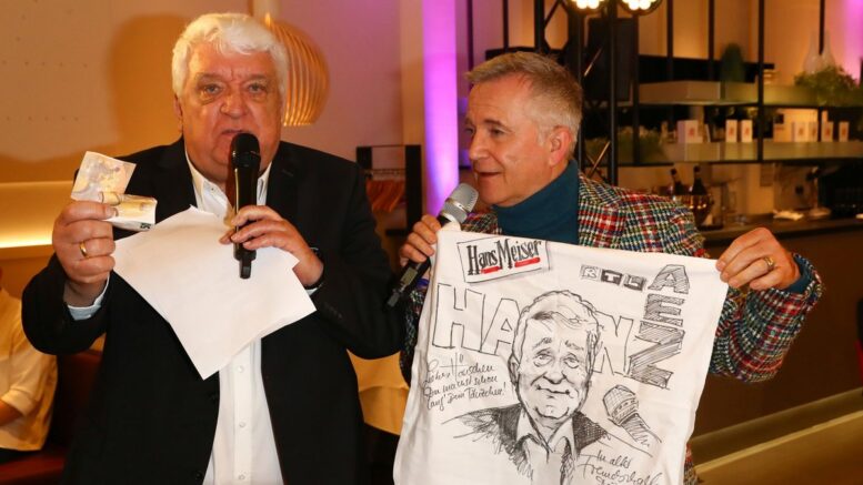 Hans Meiser und Jörg Knör beim Charity Cocktail