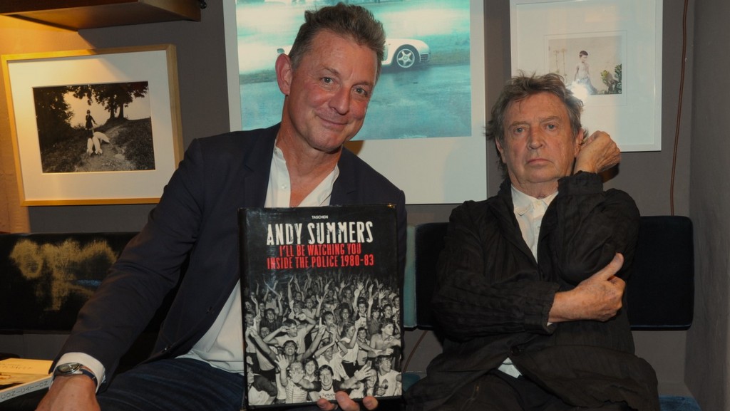 Andy Summers mit Anatol Kotte