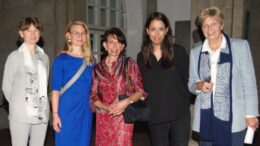 Prof. Bettina Probst, Silke Decker, Carolina D’Amico, Samira Heidari Nami und Isabelle Hoffmann