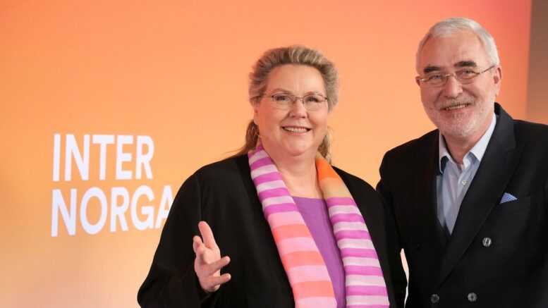 Karin Tischer mit Bernd Aufderheide